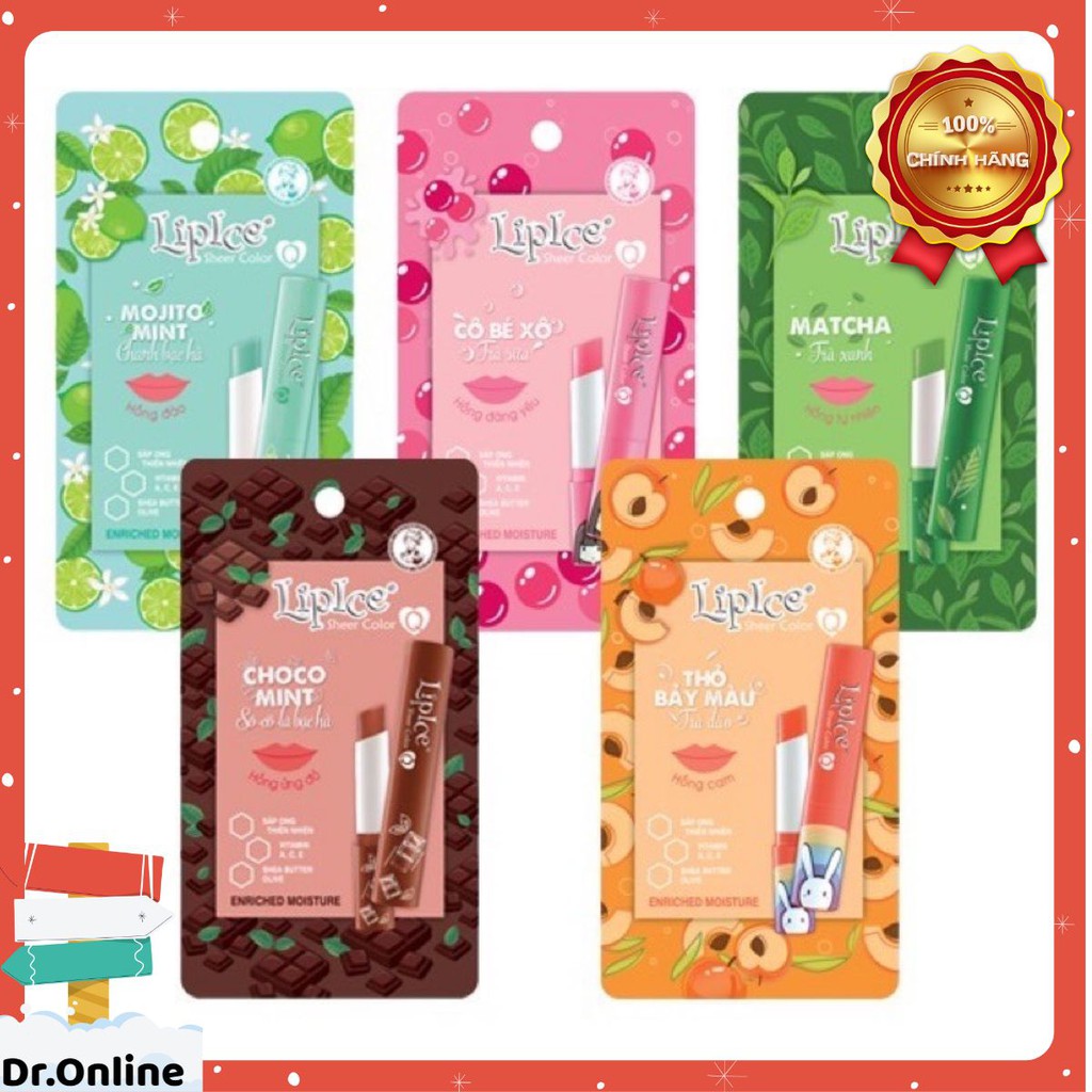 Mẫu mới Son Dưỡng có màu Lipice Sheer Color Q