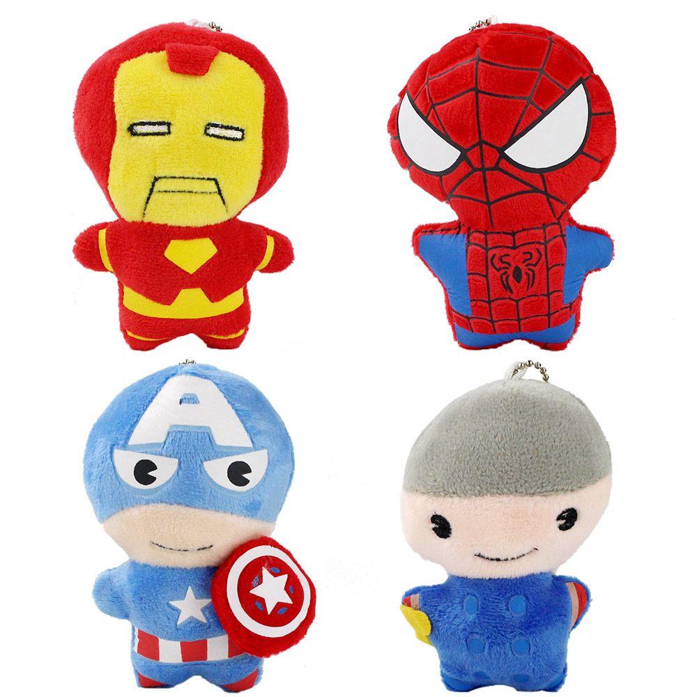LILYES Móc Chìa Khóa Hình Các Nhân Vật Trong Phim Avengers