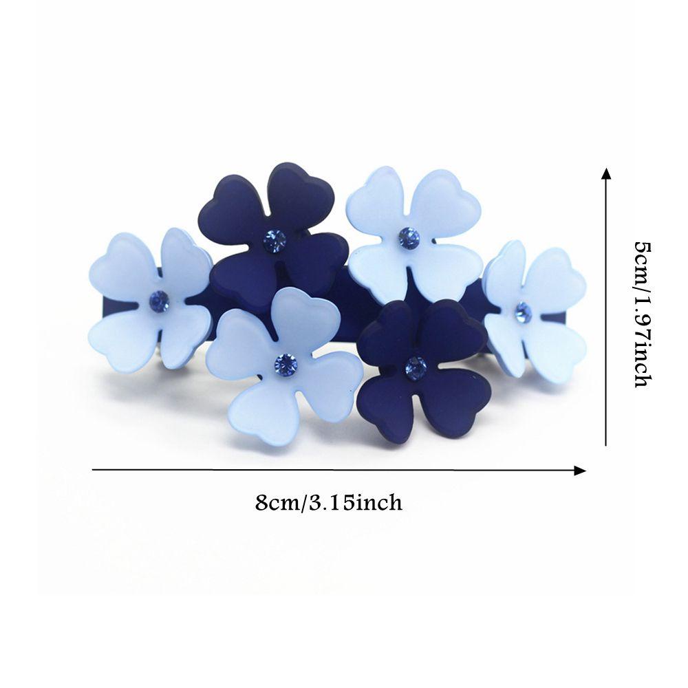 Kẹp Tóc Hình Hoa Bằng Nhựa Resin