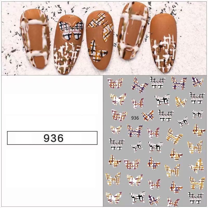 Phần 1 - Mã 927-DD089 . Miếng dán trang trí móng xinh - Sticker dán móng tay