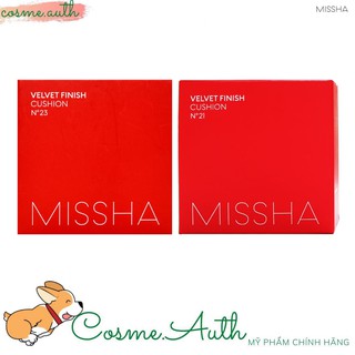 Phấn Nước Missha Velvet Finish Cushion SPF 50+ PA+++ - Bản Màu Đỏ