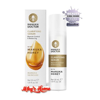Serum làm dịu da nhạy cảm Manuka Doctor Skincare Skin Clarifying 30ml - UK (Anh Quốc)