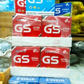 Bình ắc quy khô GS xe Sirius, Wave...