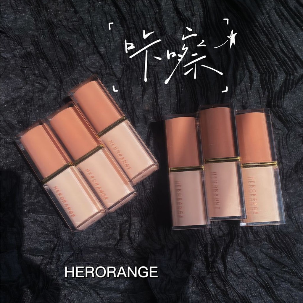 Son thỏi lì Herorange, mịn nhẹ, hiệu ứng sương mờ