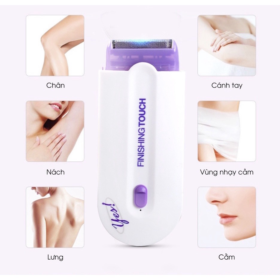 Máy Triệt Lông Cảm Ứng, Máy Cạo Lông Gọn Nhẹ Mini Cầm Tay, Dễ Sử dụng