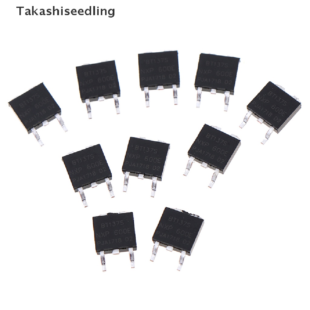 Bộ 10 Linh Kiện Điện Tử BT137S-600E BT137S Tamac SMD