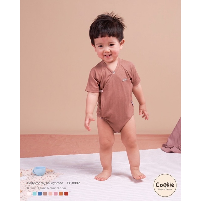 Body cộc tay 2 vạt chéo Cookie | BigBuy360 - bigbuy360.vn