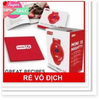 Máy nướng bánh DASH màu đỏ