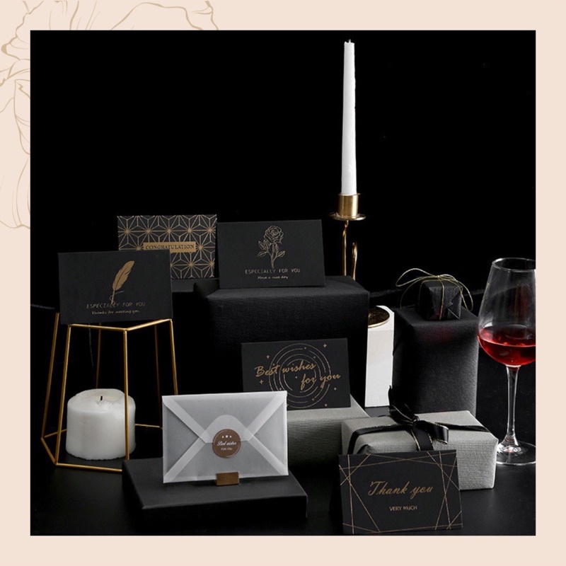 Thiệp sinh nhật, cảm ơn, quà tặng, happy birthday, thank you