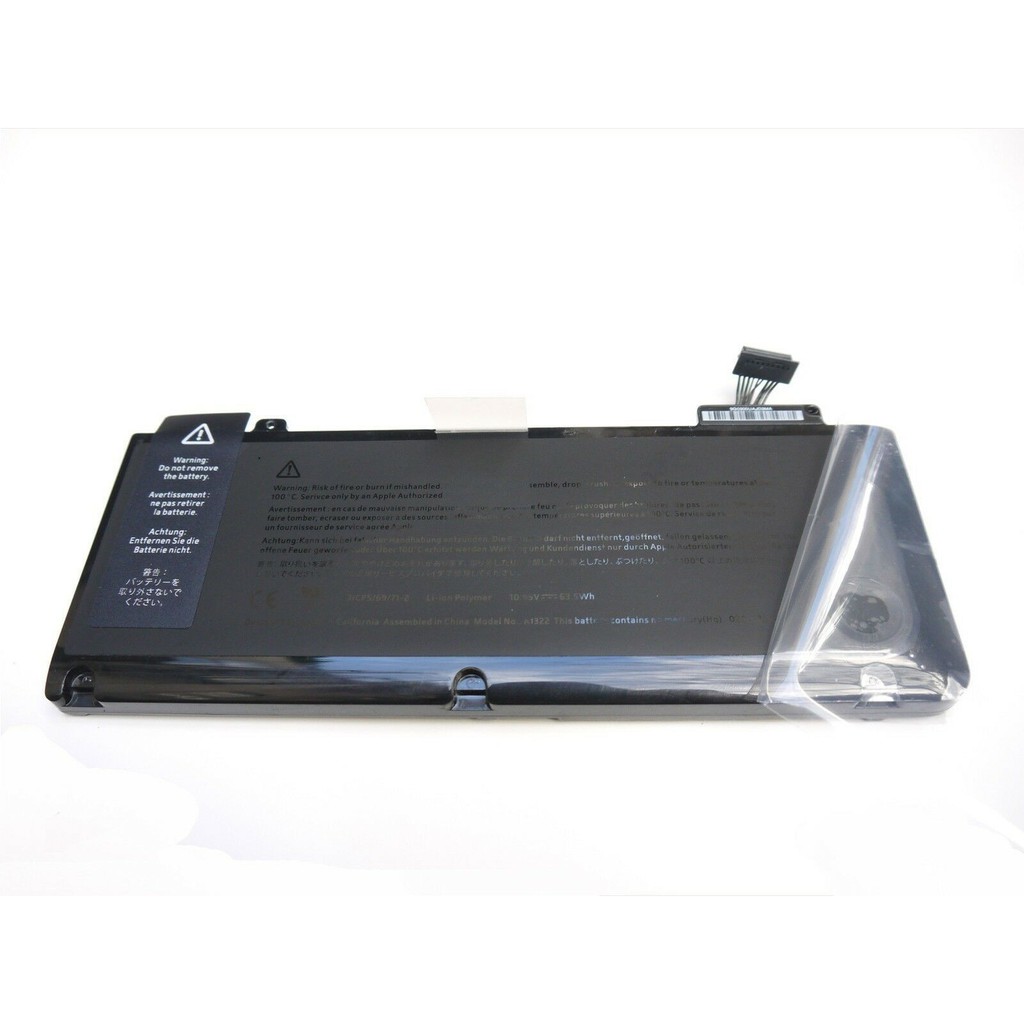 Pin MacBook Pro 13,3" A1322 A1278 2009 - 2012 Zin Battery A1322 for Apple MacBook Pro 13" Aluminum Unibody A1278