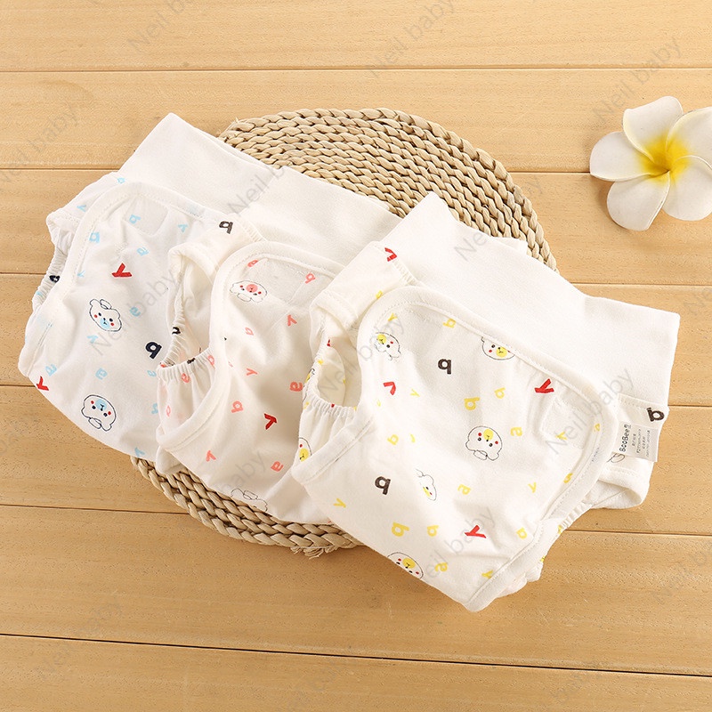 Thiết kế Velcro Tã vải cotton có thể giặt tái sử dụng tiện dụng cho bé sơ sinhTã vải cotton có thể giặt tái sử dụng tiện dụng cho bé sơ sinh Quần đóng bỉm sơ sinh an toàn thoáng khí điều chỉnh được sử dụng nhiều lần