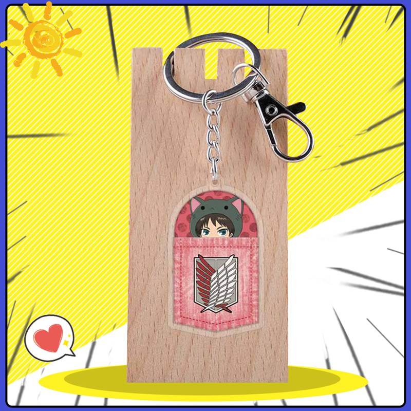 Móc khóa phong cách Attack On Titan