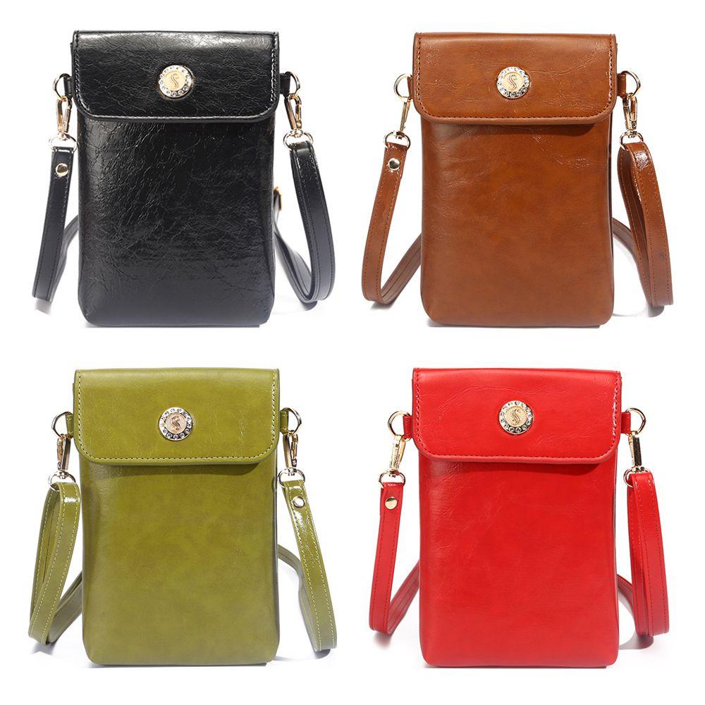 MIHAN1 Túi Đeo Chéo Mini Ví Tiền Thời Trang