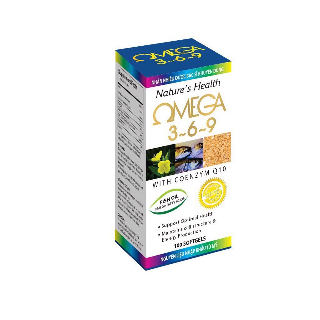 OMEGA 369 BỔ SUNG NÃO TĂNG CƯỜNG THỊ LỰC - [ Quầy Thuốc Bảo Lâm ]