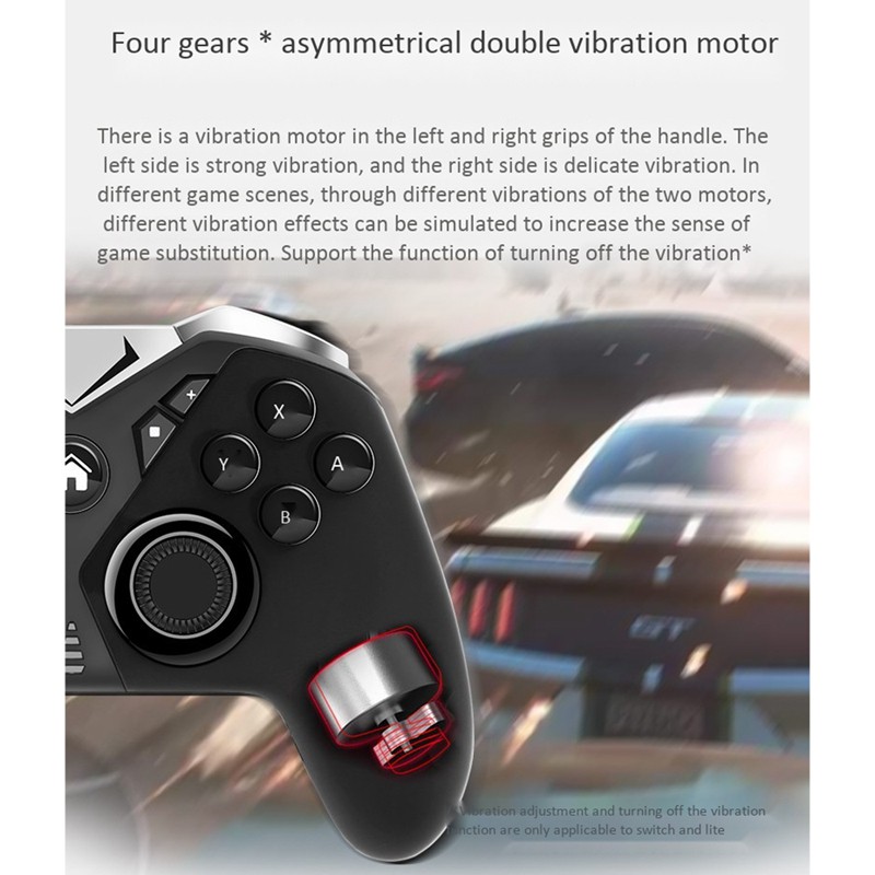 High Quality Wireless Gamepad for PC/Switch/Android Phones 650Mah