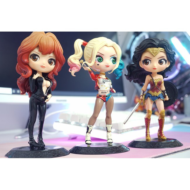 MÔ HÌNH HARLEY QUINN CHIBI  - WONDERWOMAN - BLACKWINDOW Chopper Gaming Gear