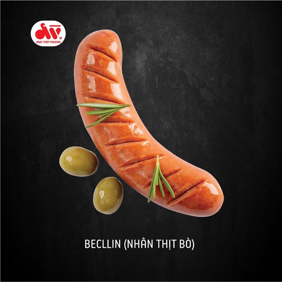 Xúc xích Kielbasa Đức Việt - Xúc xích Kielbasa Thượng Hạng, Chuẩn vị Đức. Gói 200gr.