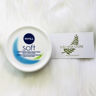 [SALE ] Kem dưỡng da Nivea soft -ĐỨC-   200ml