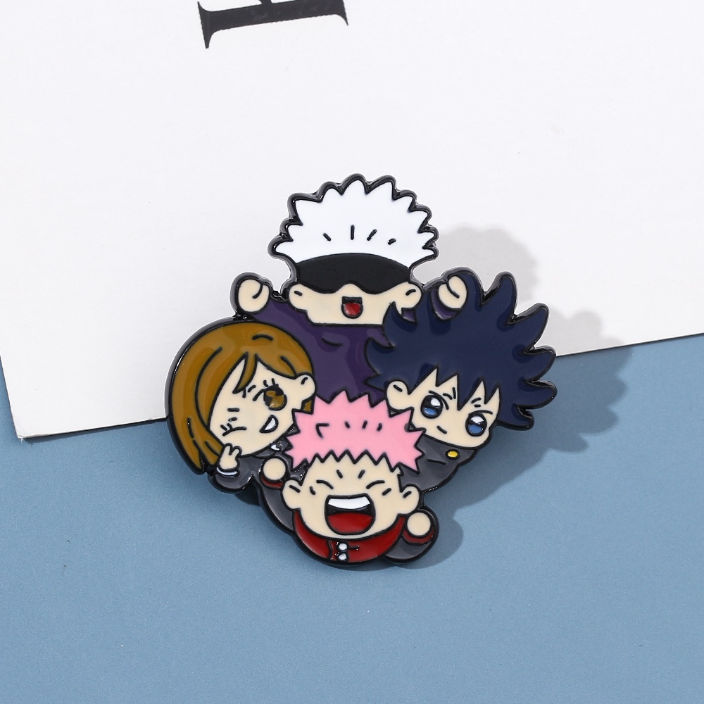 Huy Hiệu Cài Áo Hình Nhân Vật Anime Jujutsu Kaisen Gojo Satoru
