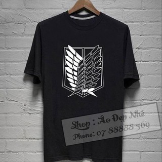 Mẫu áo thun ATTACK ON TITAN đẹp