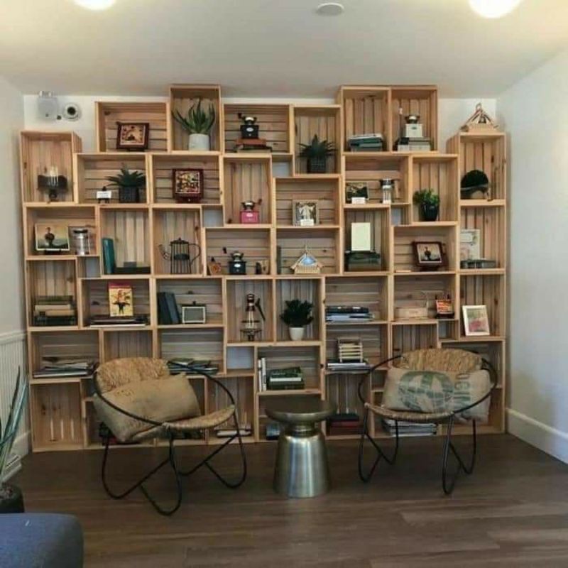 Box gỗ đa năng - kệ để đồ - kệ gỗ thông minh