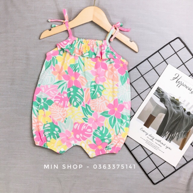 Body đùi 2 dây cho bé gái