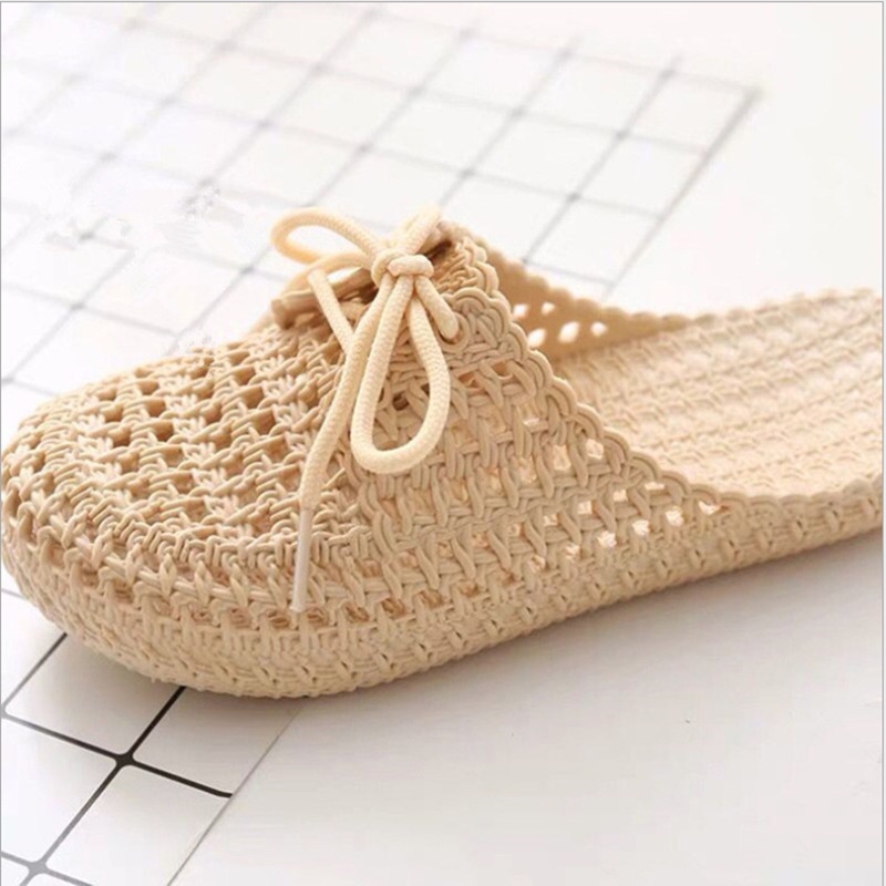 Dép Sandal Nhựa Đế Mềm Chống Trượt Thời Trang Đi Biển Mùa Hè Cho Nữ