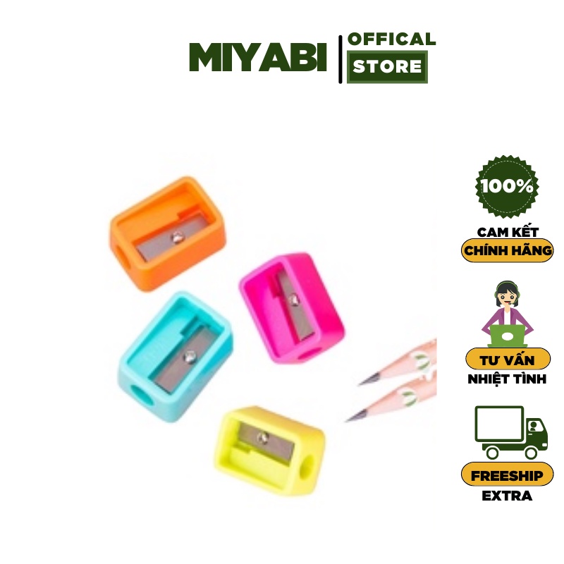 Gọt bút chì Deli 0594 - Gọt bút chì mini cao cấp - MIYABI STORE