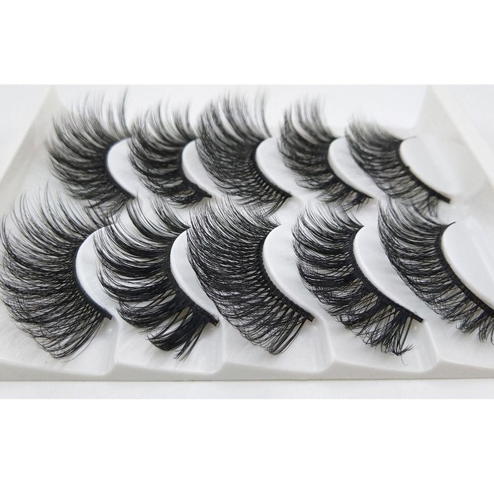 MAXG Set 5 / 10 Cặp Lông Mi Giả 3D Thời Trang Dành Cho Nữ