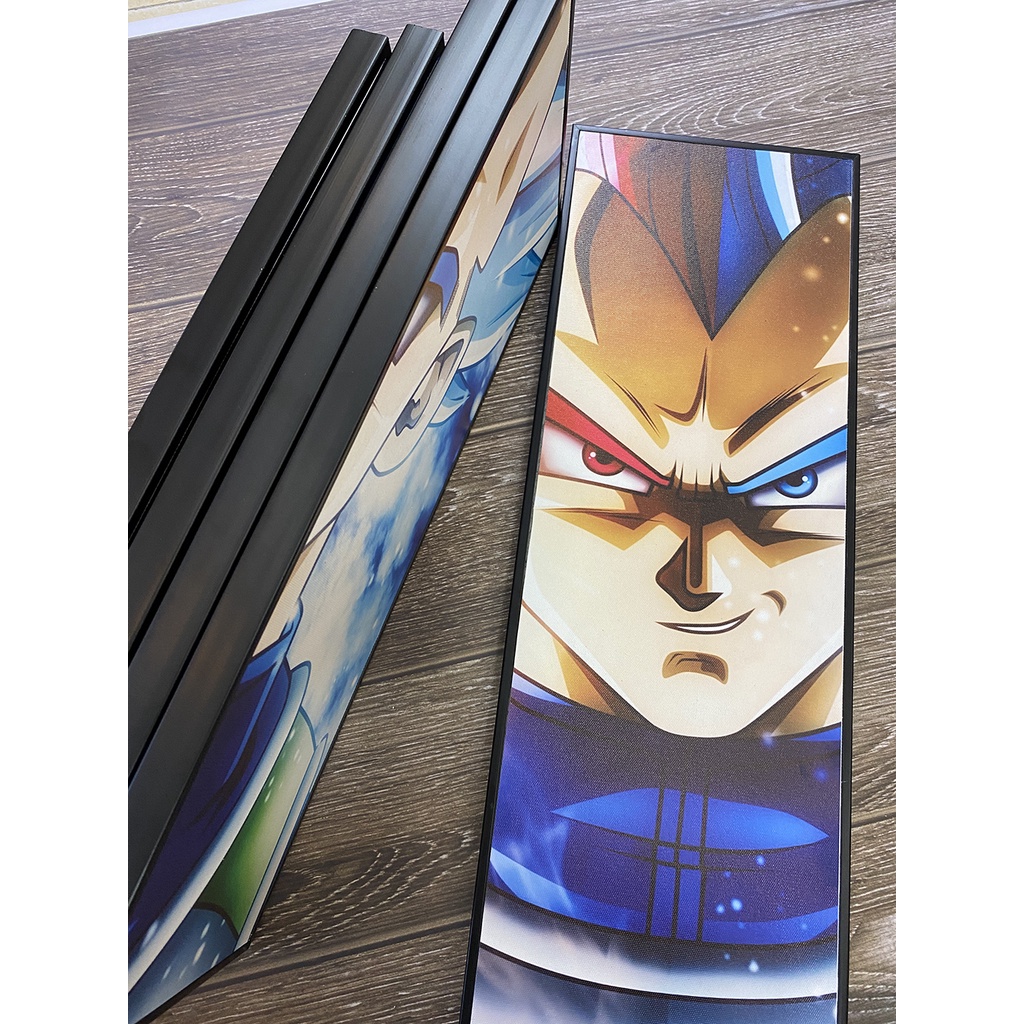 Songoku, Vegeta Tranh Treo Tường Bảy Viên Ngọc Rồng Siêu Cấp, Tranh anime | 3H