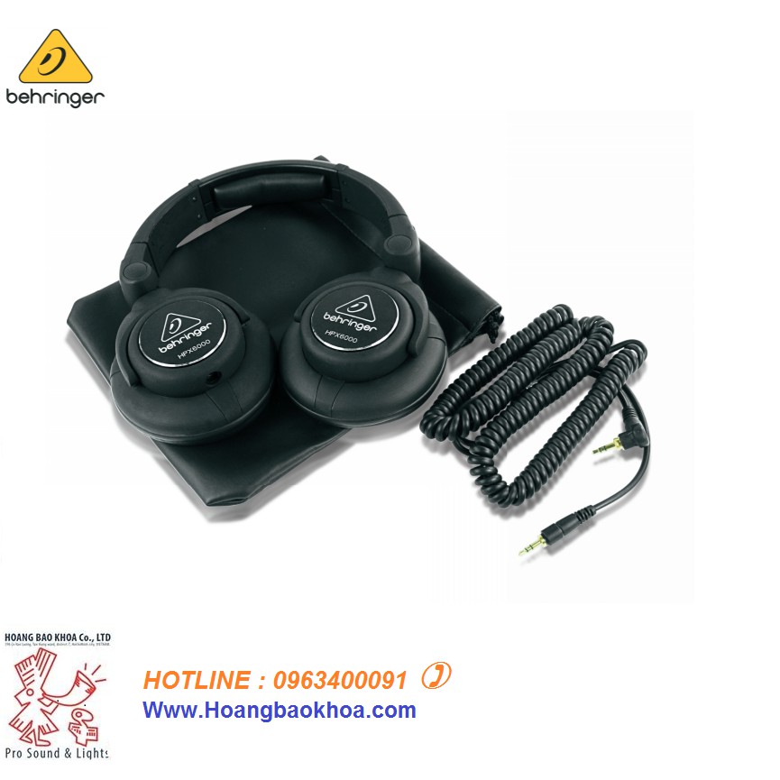 Tai nghe Dj Behringer HPX6000 - DJ Headphone