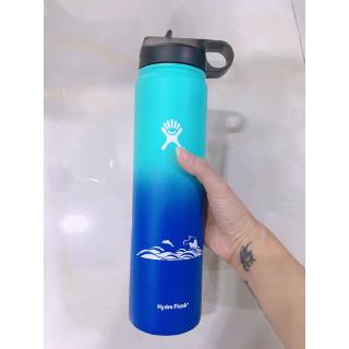 Hydro Flask Limited Edition 24oz - Rainbow Wide Mouth Vacuum Insulated Stainless Steel Bottle Cup