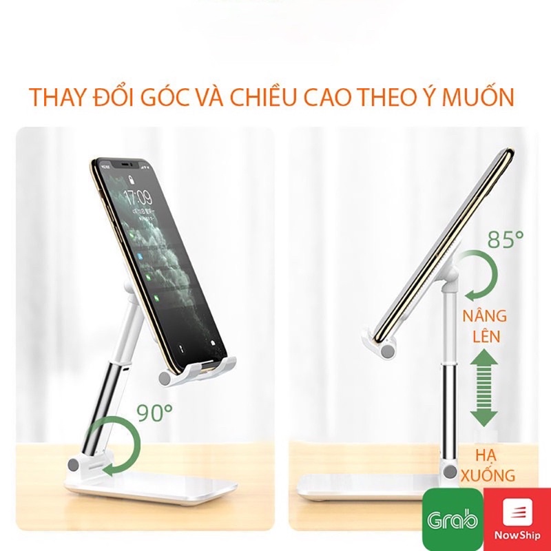 Giá đỡ điện thoại ipad để bàn gấp gọn đa năng A1-4