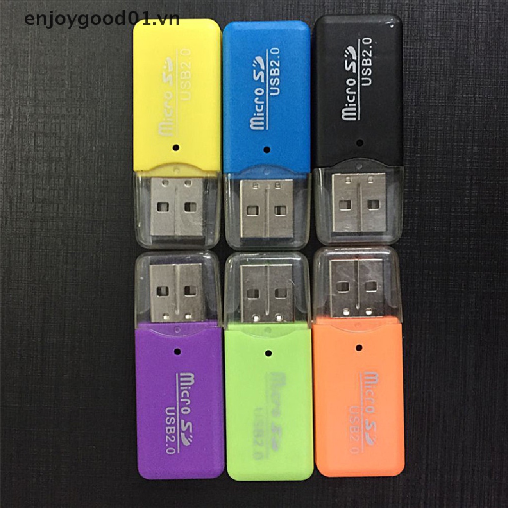 Đầu Đọc Thẻ Nhớ Mini USB SD / MMC 480Mbps Dành Cho Máy Tính / Laptop