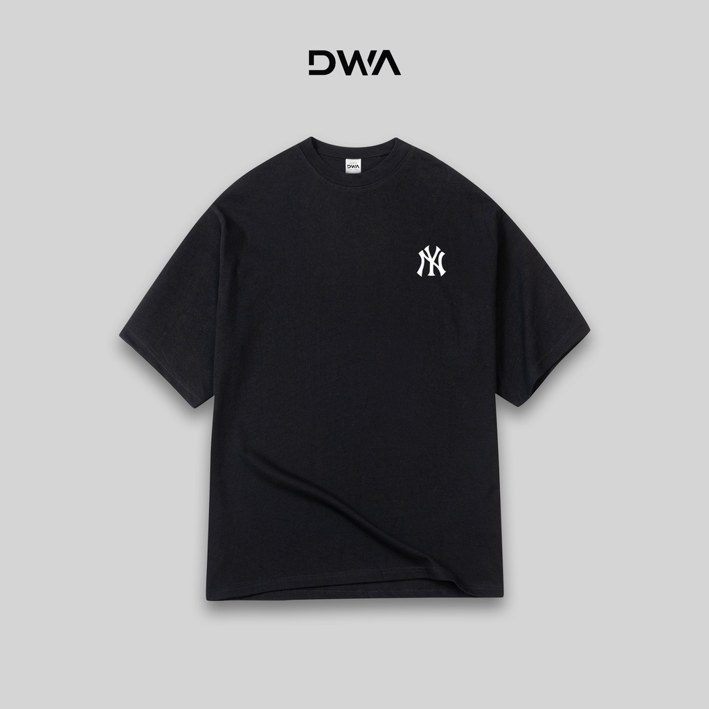 Áo Thun Tay Lỡ Form Rộng MLB Big Logo Monogram, Áo Phông Form Rộng Nam Nữ Unisex Cotton Basic Cổ Tròn , DWA.Unisex