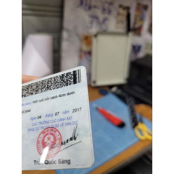 Miếng dán cường lực CCCD / bằng LX, miếng dán bảo vệ chống trầy xước CCCD dán nano 9h+