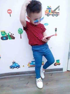Quần legging co dãn 4 chiều cho bé trai, bé gái