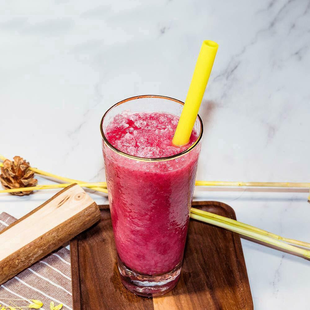 6/8 ống hút thân thiện với môi trường tốt cho sức khỏe kèm cọ rửa cao cấp