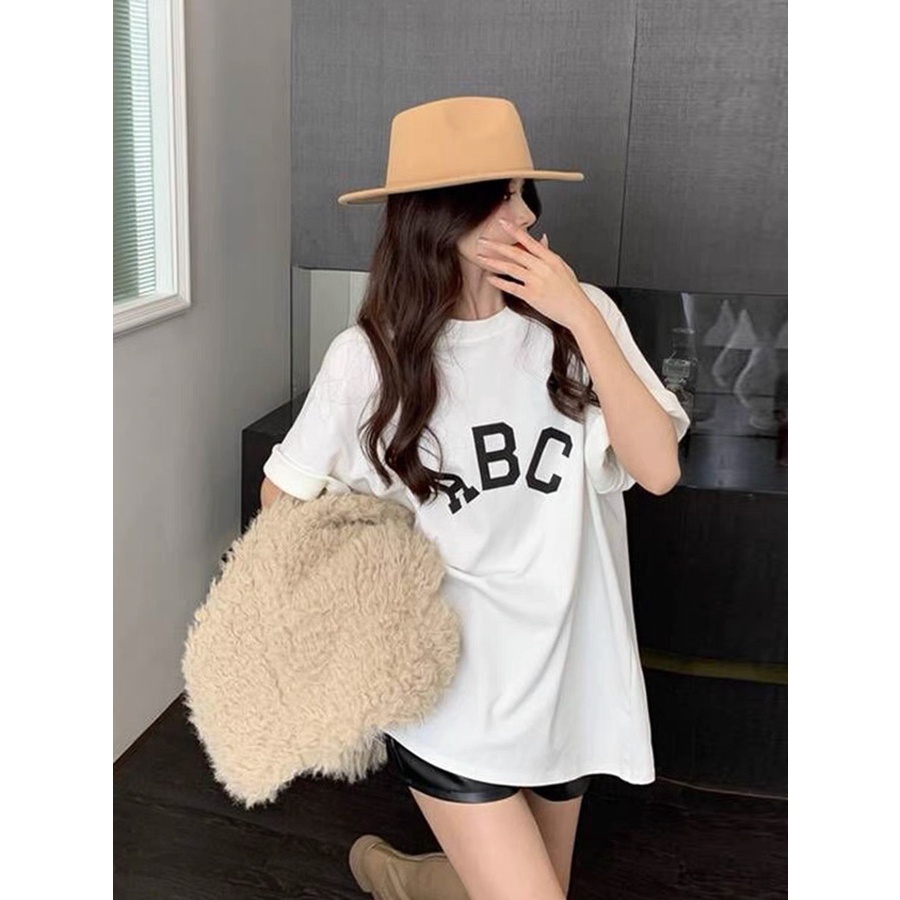 Áo hoodies nam nữ ABC nỉ ngoại phom rộng đen trắng cổ dập cúc bấm in 2 mặt hàn quốc cá tính