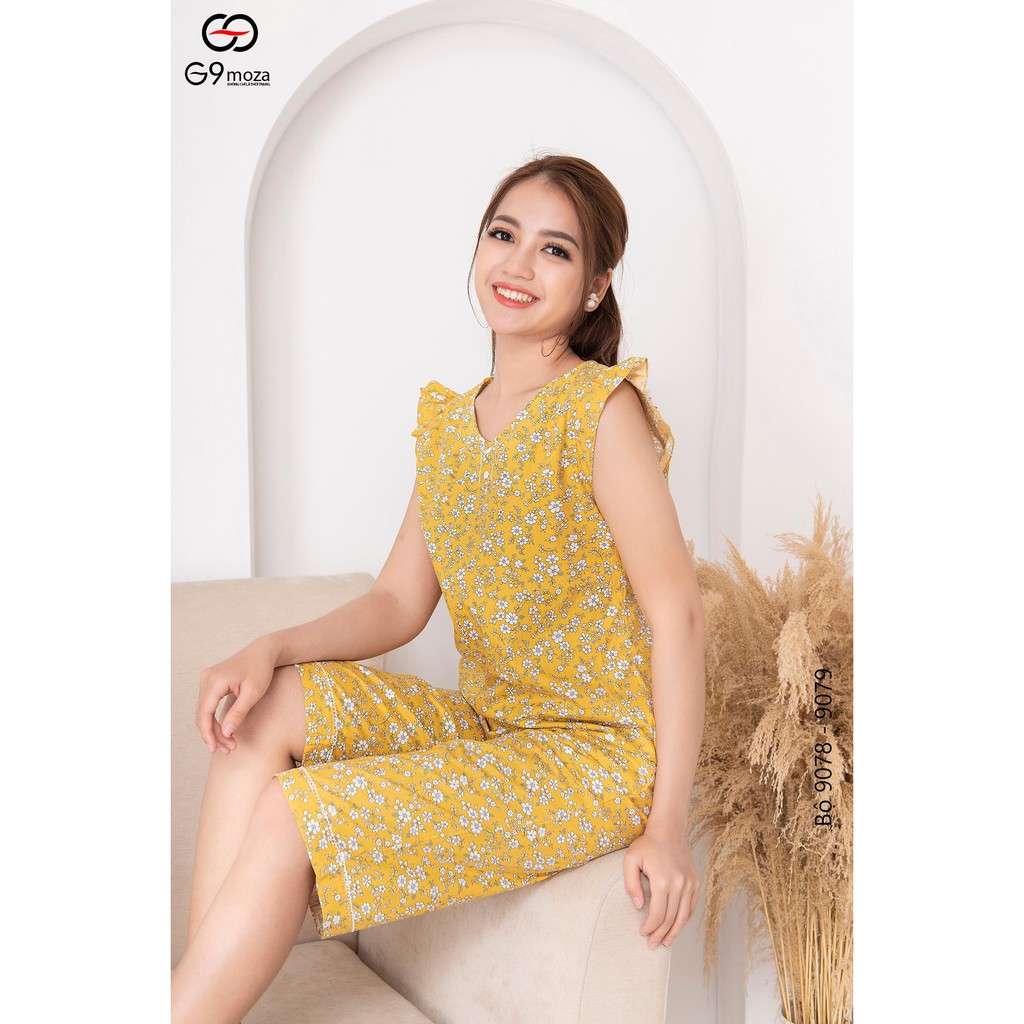 Bộ quần áo G9moza 9078 chất thô Hàn