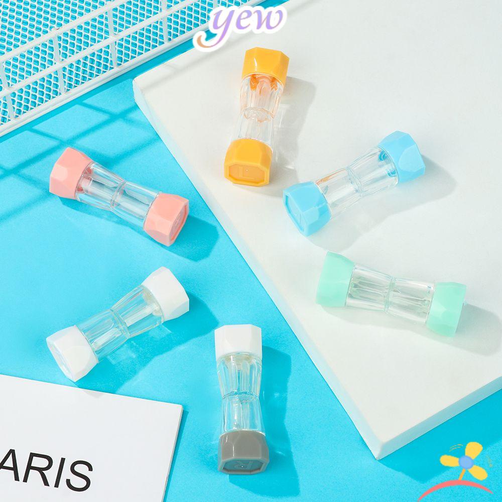 ♕Thú Nhồi Bông♕ Hộp Nhựa Trong Suốt Đựng Kính Áp Tròng Nhiều Màu Sắc Tiện Dụng Mang Theo Du Lịch