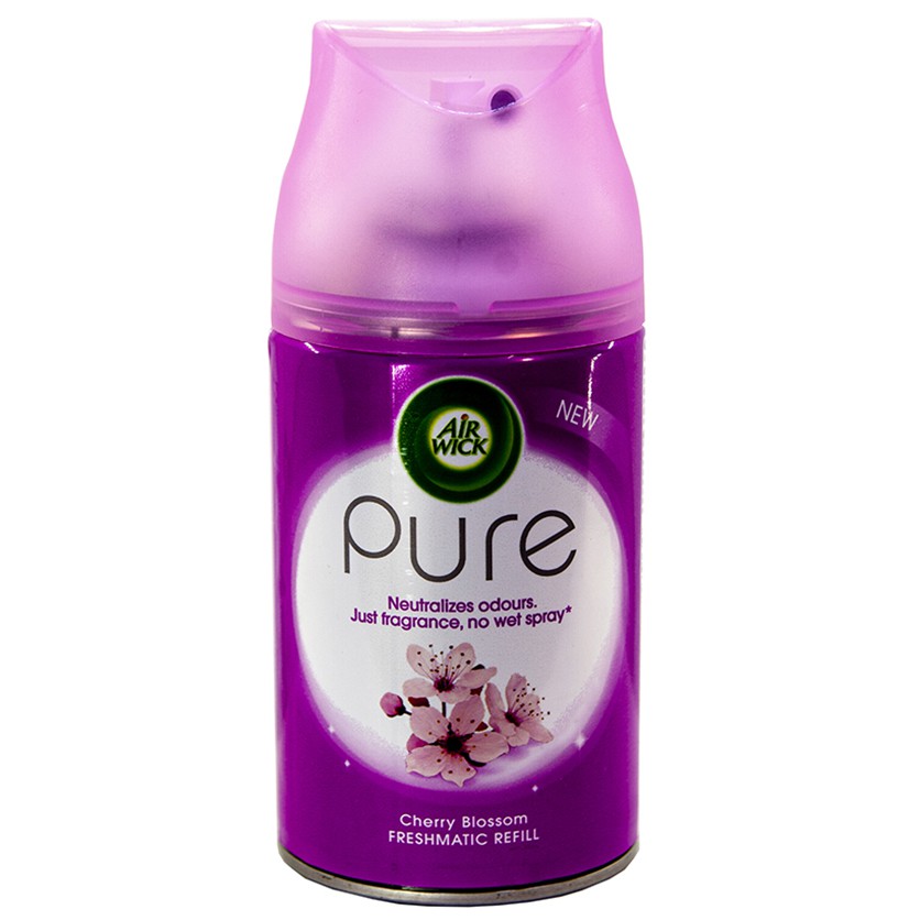 Tinh dầu xông phòng.Bình Xịt Tinh Dầu Thiên Nhiên Air Wick Cherry Blossom 250ml.HOA ANH ĐÀO.khử mùi,thơm phòng.