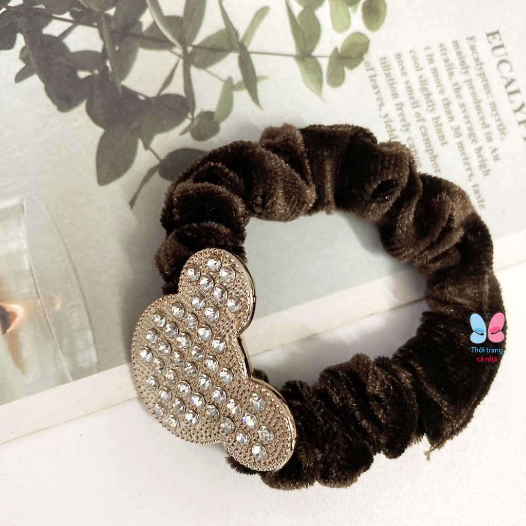 Cột tóc nhung kết cườm - TN2