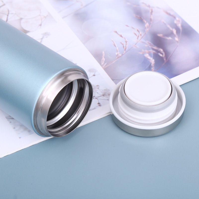Bình Nước Mini Siêu Nhẹ Bằng Thép Không Gỉ Phong Cách Nhật Bản