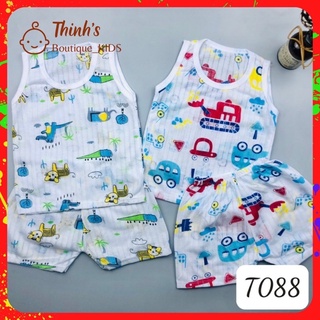 Bộ thun giấy cho bé-Cotton giấy size đại