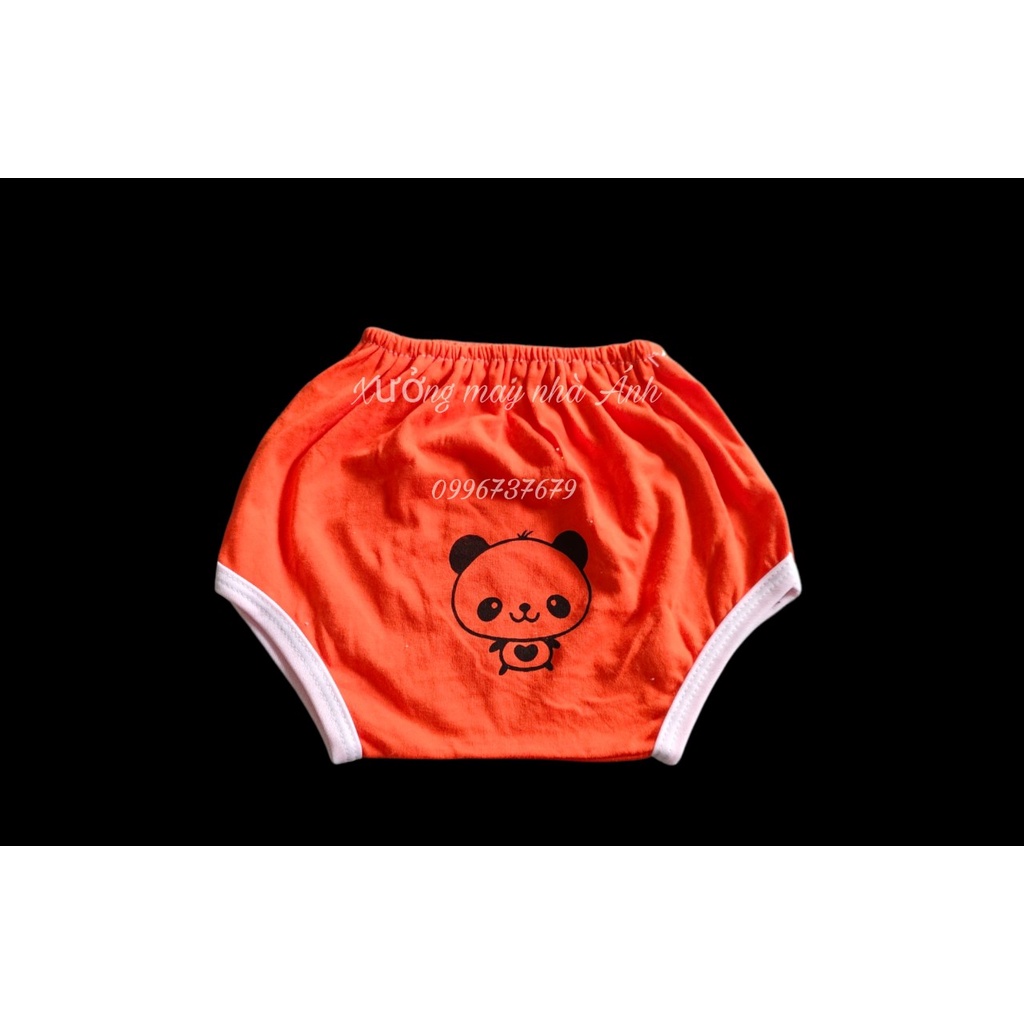 Set 10 quần chip màu in hình dễ thương cho bé