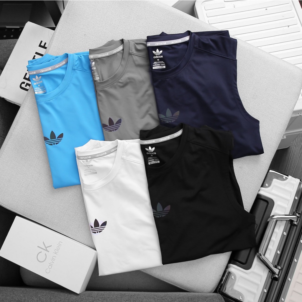 Áo thun tanktop/áo ba lỗ nam chất liệu thun poly 4 chiều siêu mát mịn