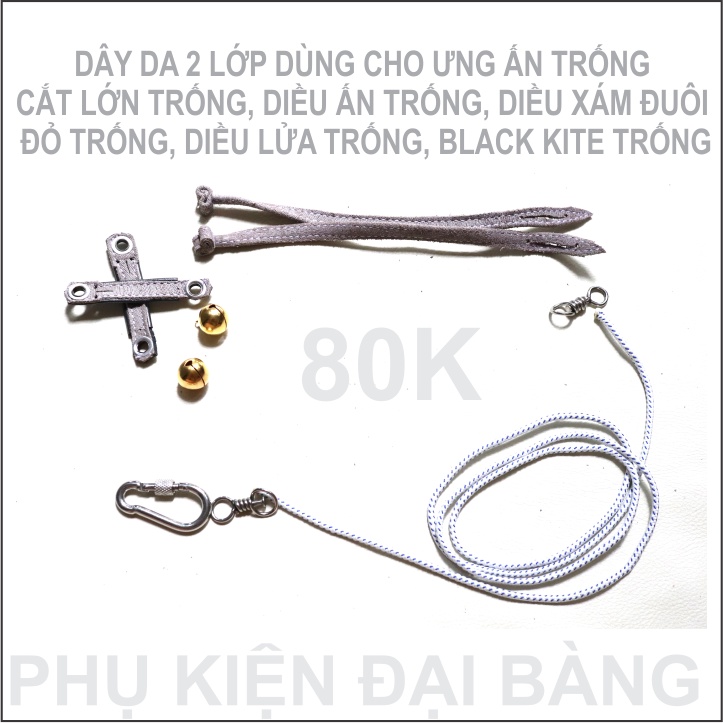 Bộ dây chân chim ưng ấn trống mái