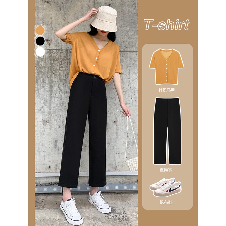 QUẦN ỐNG RỘNG MÀU ĐEN CHO NÀNG MÉT RƯỠI, NHỎ NGƯỜI ĐẾN BIGSIZE ĐỦ SIZE