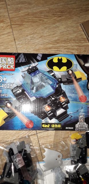Lắp ráp 1 hộp LegoBatman 64025 có 90 chi tiết bằng nhựa